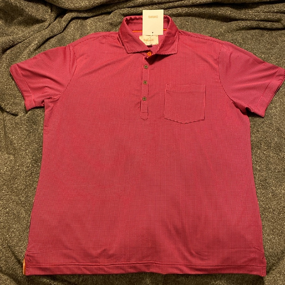 Swims short sleeve polo size XL